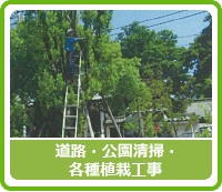道路・公園清掃・各種植栽工事